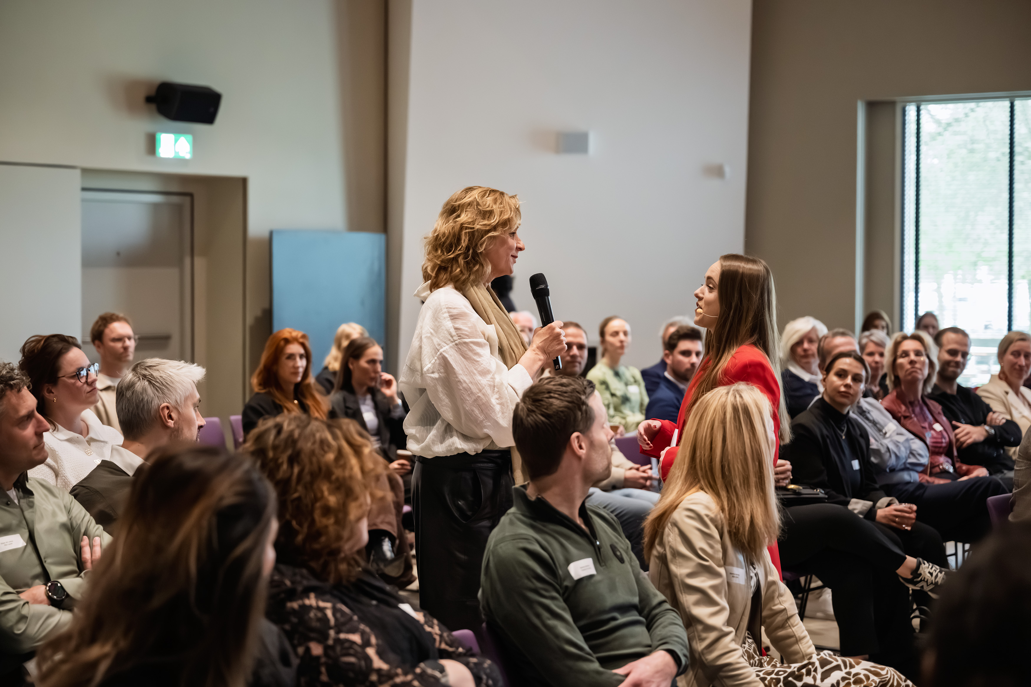 Interactie met publiek