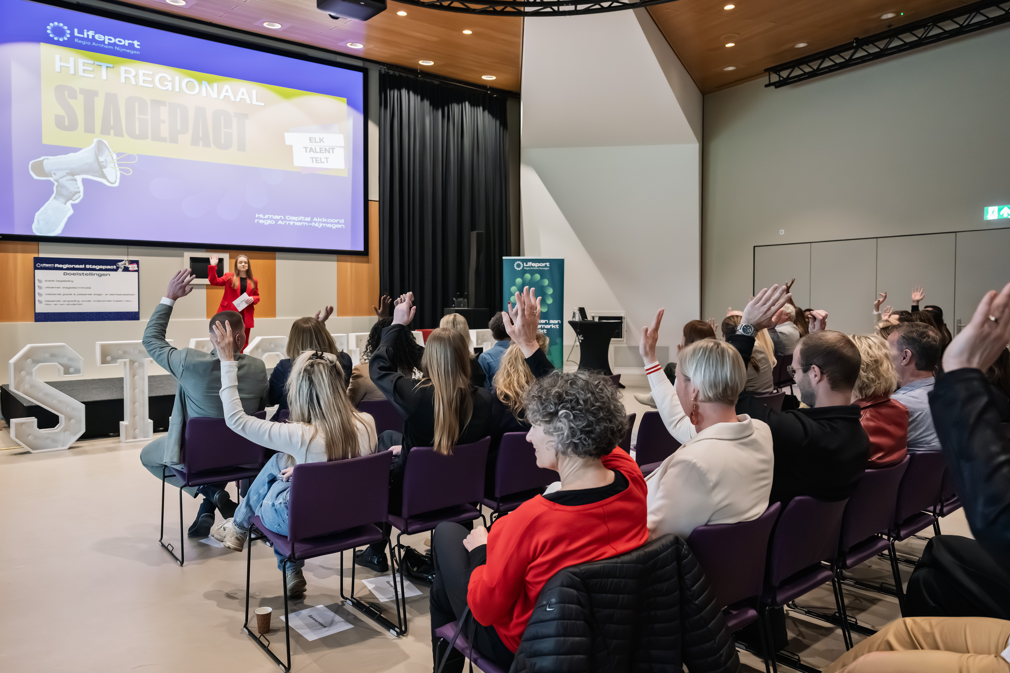 Interactie met de zaal